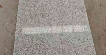 玉林芝麻白光面毛板