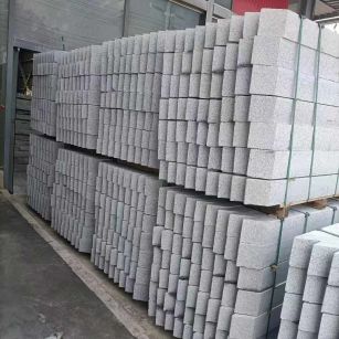 玉林芝麻白树围石 树池