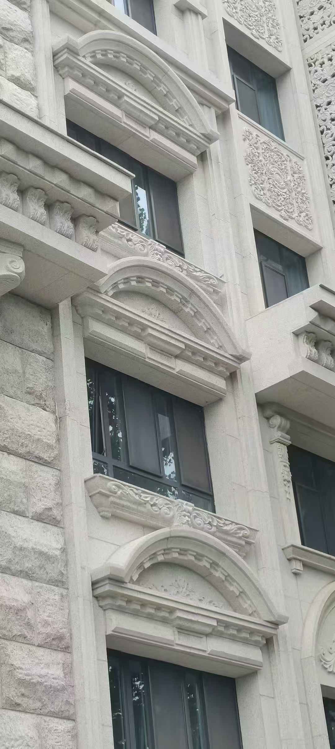 玉林芝麻白异形 石材异形定制