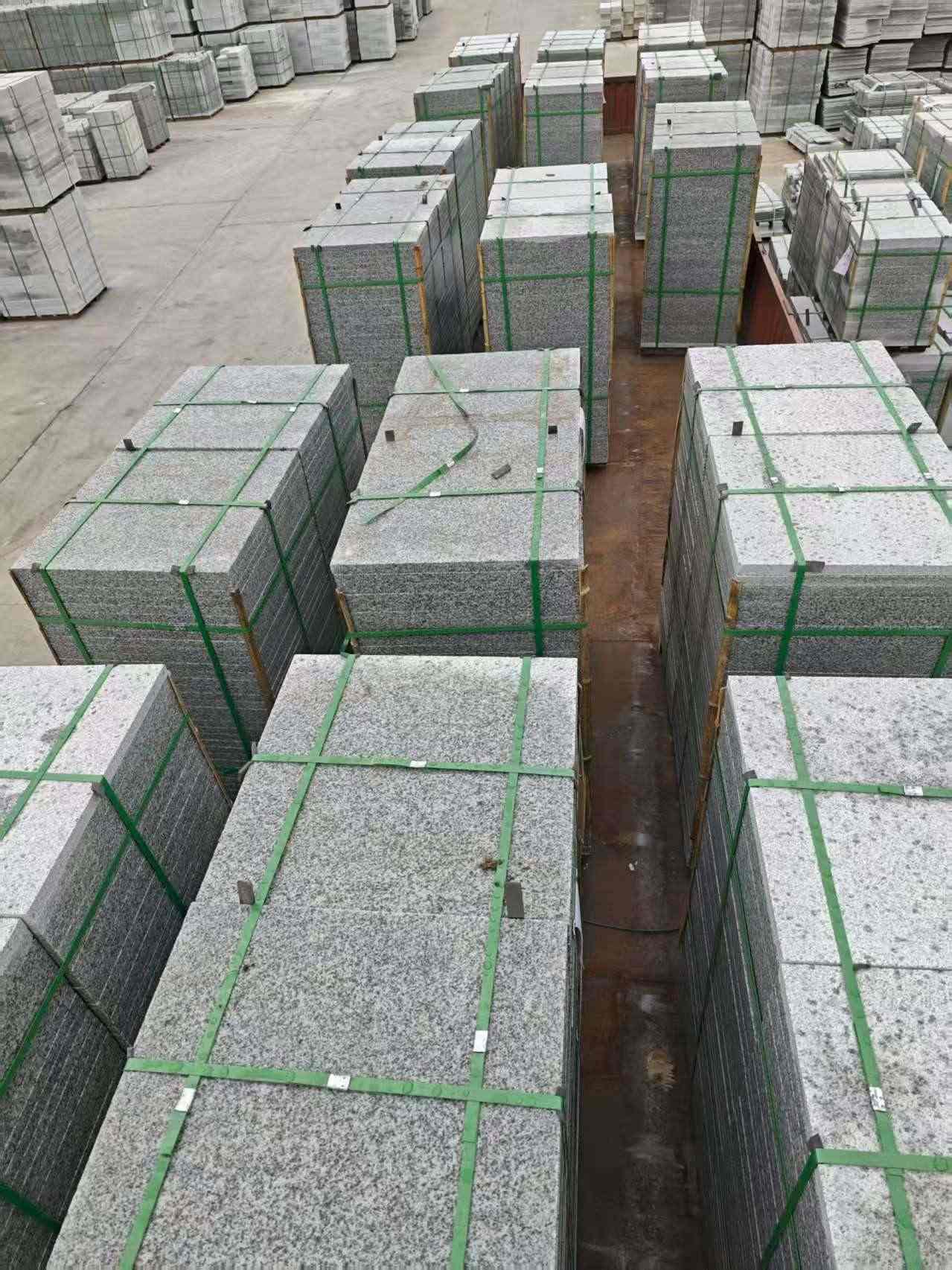 玉林芝麻白地铺板  地铺石